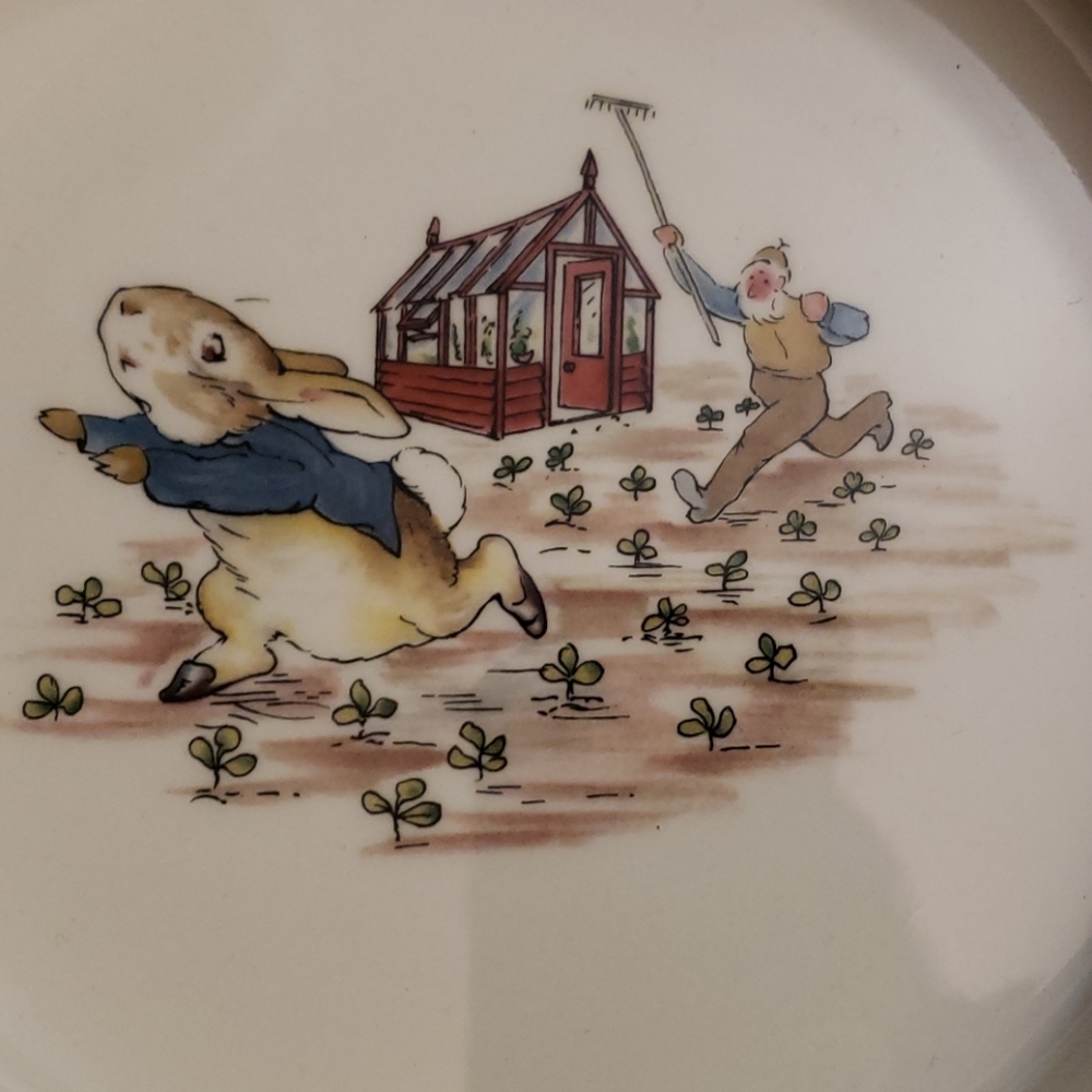 (2) Wedgwood Peter Rabbit Cup and Porridge Bowl - Picture 8 of 16